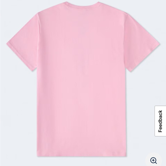 Pepsi Pink Blue Bow Graphic Oversized T-Shirt - Picture 3 of 4